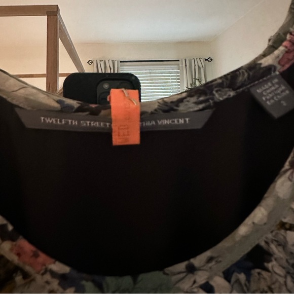 Anthro 12th St by Cynthia Vincent New Leaf Silk Maxi Cutout Dress 2 EUC - Picture 11 of 15